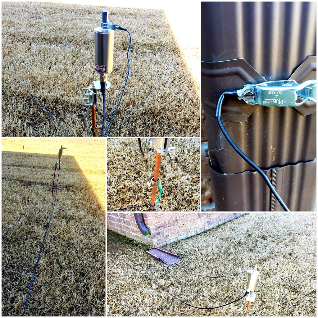 Gutter Talk Rain Gutter Antenna KC5GFD Amateur Radio